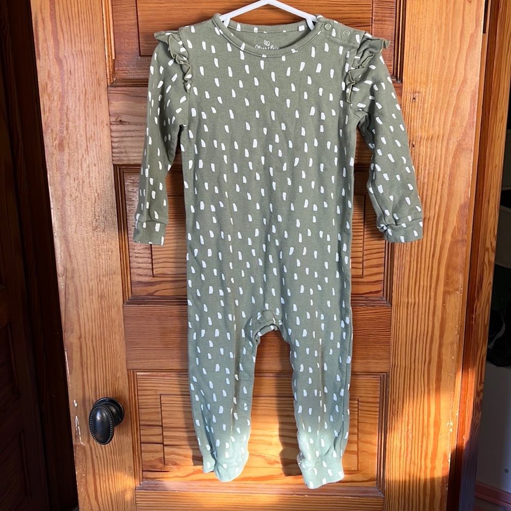 Green/white jumpsuit